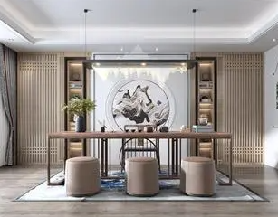 济南新中式风格茶室如何规划设计